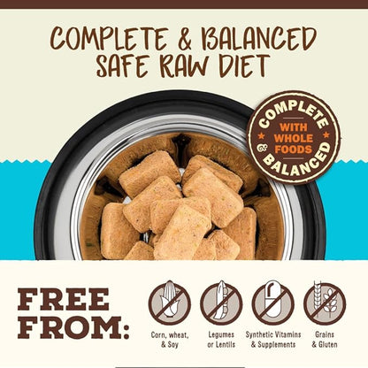 Primal Freeze Dried Raw Cat Food Nuggets Chicken &amp; Salmon, Complete &amp; Balanced Meal or Topper, Premium, Healthy, Grain Free, High Protein Raw Cat Food with Probiotics (14 oz)