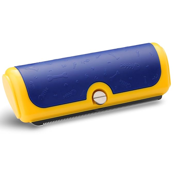 Dog Brush for Shedding, Deshedding Grooming Tool for Dogs &amp; Cats, Pet Hair Remover, Cat Deshedding Comb, Professional Grooming Tool, Easy to Clean, Pet Grooming Brush for Dogs and Cats