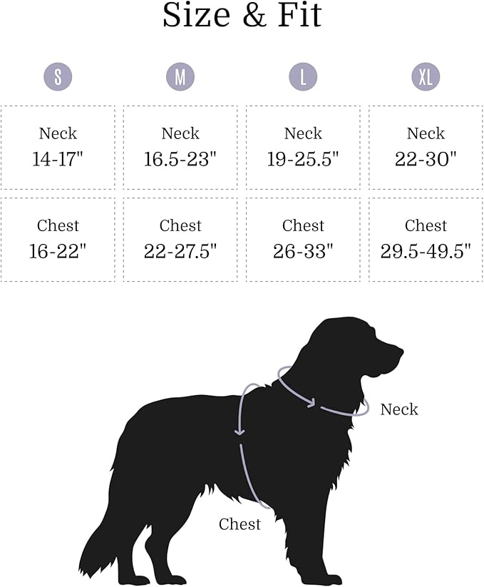 2025 New Edition, Fei &amp; Eve MagEase Dog Harness - 3-Second Magnetic Buckles | 3-Point No-Pull Control | Heavy-Duty 900D Nylon | Dual Safety Handles | Breathable Mesh | Adjustable Fit | Medium, Gray