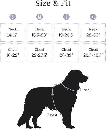 2025 New Edition, Fei &amp; Eve MagEase Dog Harness - 3-Second Magnetic Buckles | 3-Point No-Pull Control | Heavy-Duty 900D Nylon | Dual Safety Handles | Breathable Mesh | Adjustable Fit | Medium, Gray