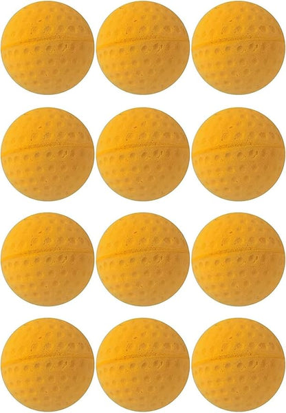 Cat Golf Balls for Indoor Cats Toy Ball Kitten Toys Interactive Cat Ball Sponge Foam Sponge Soccer Balls (Yellow)