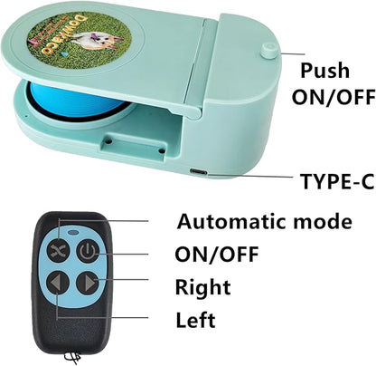Wireless Remote Control Interactive Cat Toy for Indoor Cats, Self-Moving Worm Plush Mouse Chase Toy, Automatic Prey Simulation with Adjustable Speed, Durable &amp; Rechargeable Kitten Exercise Toy