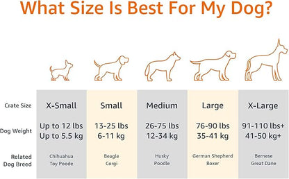 Amazon Basics Cooling Breathable Elevated Dog Bed with Metal Frame for Large Dogs, 51 x 31 x 8 Inch, Green