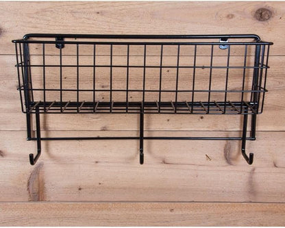 Basket &amp; Tack Rack for Horse | Sturdy, Multi-Function, Mounted Design | 5 Year Warranty