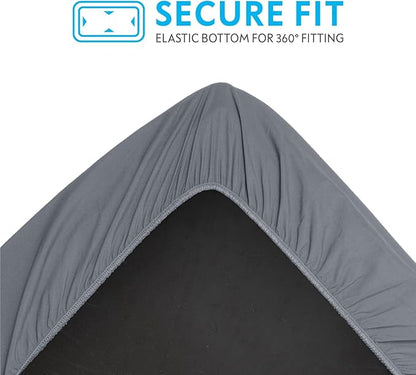 Paw Inspired Fitted Fleece Liners for Ferret Nation, Critter Nation Cage for Ferrets, Rats, Chinchillas, Hedgehogs &amp; Other Small Animals (Gray, Double Unit Set)