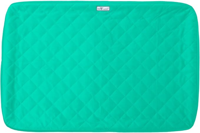 Paw Inspired Fitted Fleece Liner for Ferret Nation, Critter Nation Cage for Ferrets, Rats, Chinchillas, Hedgehogs &amp; Other Small Animals (Green, Bottom Pan Liner)