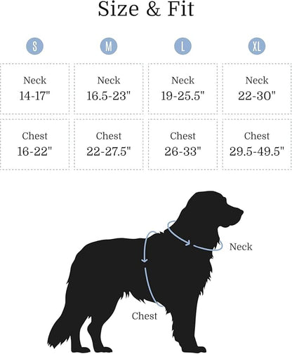 2025 New Edition, Fei &amp; Eve MagEase Dog Harness - 3-Second Magnetic Buckles | 3-Point No-Pull Control | Heavy-Duty 900D Nylon | Dual Safety Handles | Breathable Mesh | Adjustable Fit |Small, Blue