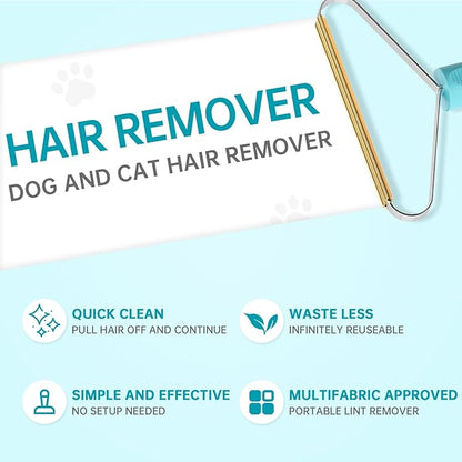 Cleaner Pro Fabric Shaver - Pet Hair Remover for Rugs, Couch, Carpet &amp; Pet Towers (2pack)