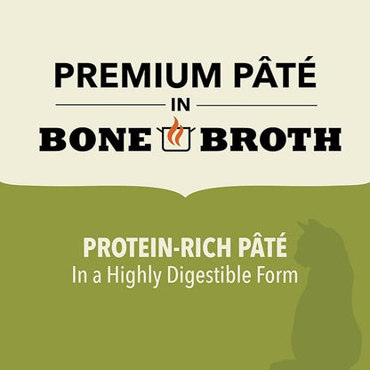 ACANA PREMIUM PATE Wet Cat Food, Lamb &amp; Lamb Liver Recipe in Beef Bone Broth, 5.5oz (Case of 12)