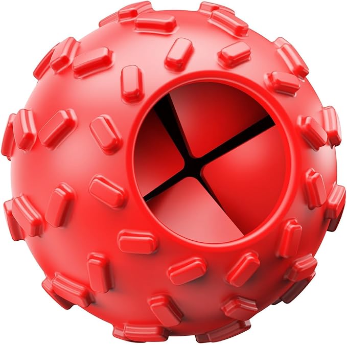 Treat Dispensing Dog Toys - Interactive Cognitive Dog Treat Toy,Puzzle Ball for Puppies &amp; Small Dogs,Promotes Slow Eating, Reduces Stress,Perfect for Fetch,Chewing &amp; Training