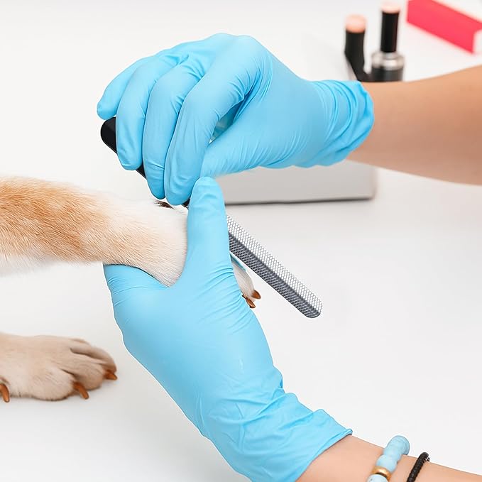 VIWIK Dog Nail Trimmers for Large Medium Dogs, Cats, Professional Dog Nail Clippers with File Quick Sensor &amp; Safety Guard to Avoid Overcutting, Pet Claw Paw Clipper for Grooming with Toenail File Blue