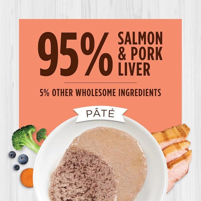 Instinct Original Grain Free Real Salmon Recipe Natural Wet Canned Cat Food by Nature&