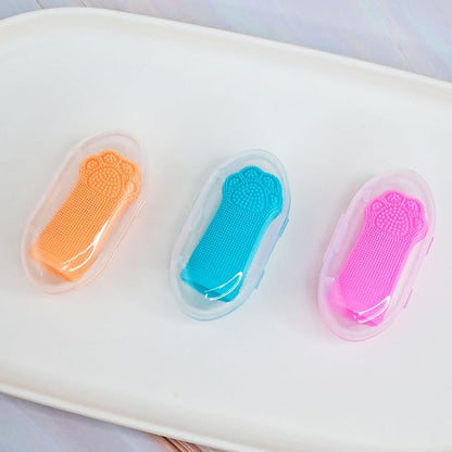 Hera Harmony Finger Toothbrush for Small Dogs, Cats &amp; Puppies, Soft Silicone, 3 Pack