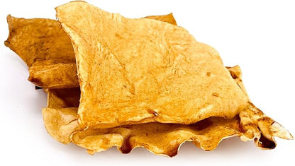 ValueBull USA Rawhide Chips, Chicken Infused, 1 Pound - Natural &amp; Safe, USA Beef Hide, Long Lasting, Chemical Free, No Artificial Flavors
