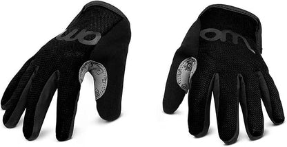 woom TENS Bike Gloves, Child’s &amp; Youth Bicycle Full Finger Protection with Grip for Road Cycling &amp; Mountain Biking (Boys &amp; Girls)
