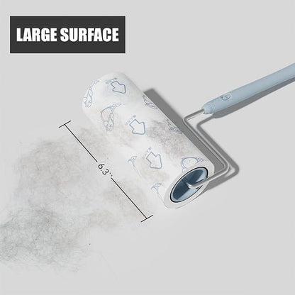 Extra Sticky Large Surface Lint Roller, 6.3&