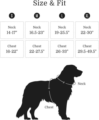2025 New Edition, Fei &amp; Eve MagEase Dog Harness - 3-Second Magnetic Buckles | 3-Point No-Pull Control | Heavy-Duty 900D Nylon | Dual Safety Handles | Breathable Mesh | Adjustable Fit | Large,Black