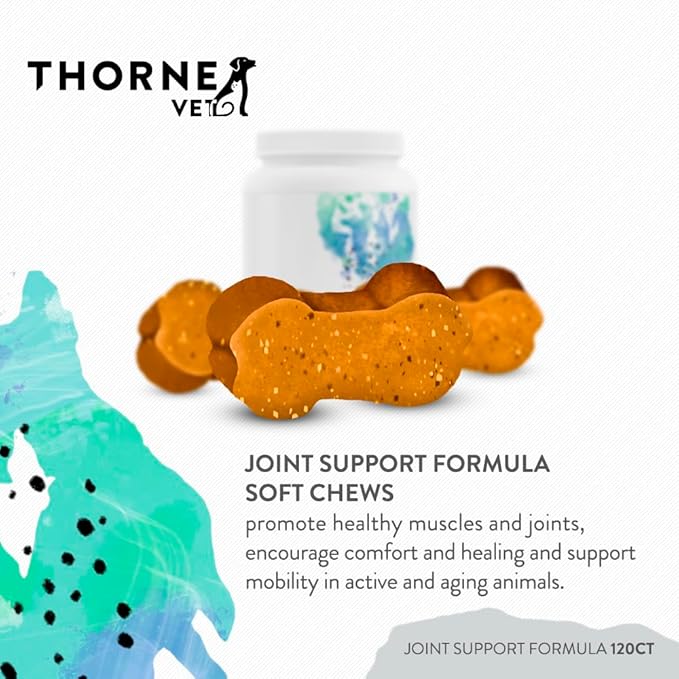 ThorneVET Joint Support Formula – Dog &amp; Cat Joint Health Support, 120 Soft Chews