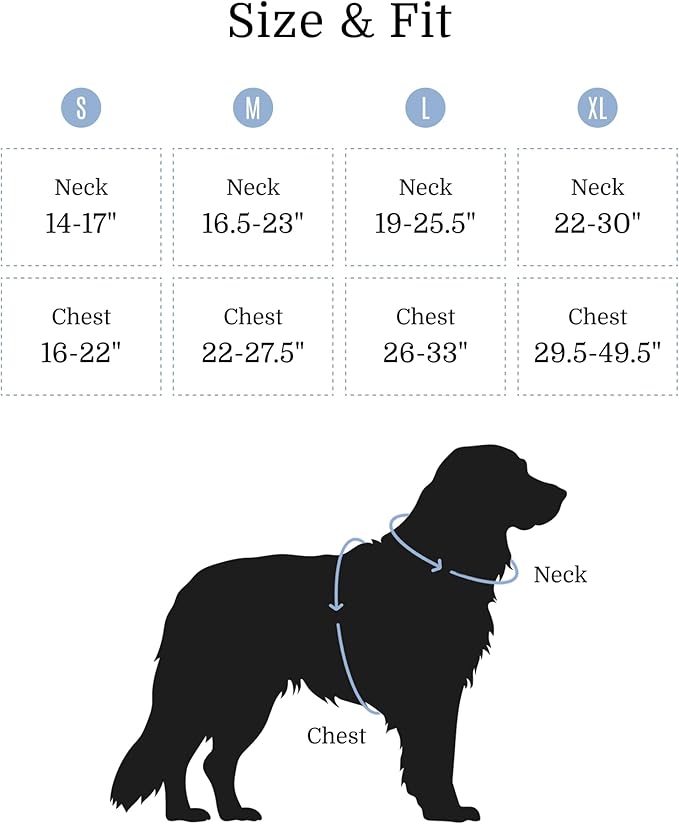 2025 New Edition, Fei &amp; Eve MagEase Dog Harness - 3-Second Magnetic Buckles | 3-Point No-Pull Control | Heavy-Duty 900D Nylon | Dual Safety Handles | Breathable Mesh | Adjustable Fit | Large, Blue