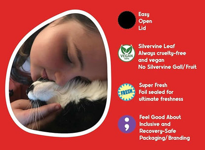 Fiend Catnip Safety-Cut 100% Pure Potent Fine Cat Nip for Cats &amp; Kittens – Ultra Potent, North American – 1 Cup (34.5g) Canister – Go Ahead, Create a Monster!