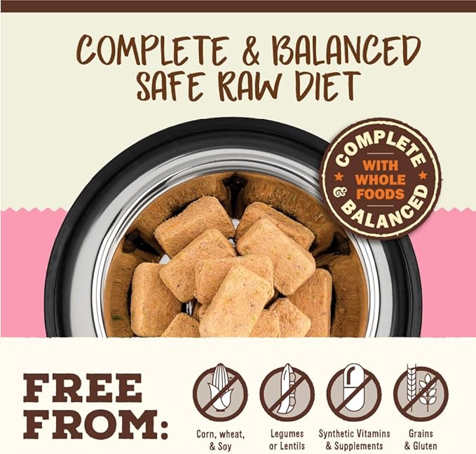 Primal Freeze Dried Raw Cat Food Nuggets Beef &amp; Salmon, Complete &amp; Balanced Meal or Topper, Premium, Healthy, Grain Free, High Protein Raw Cat Food with Probiotics (14 oz)