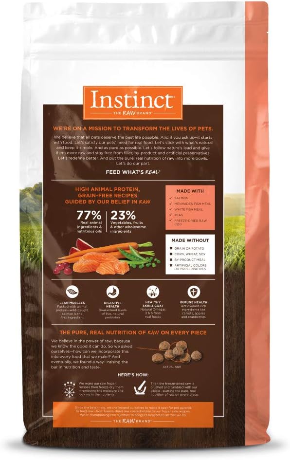 Original Salmon Dry Cat Food, 4.5 lb. Bag