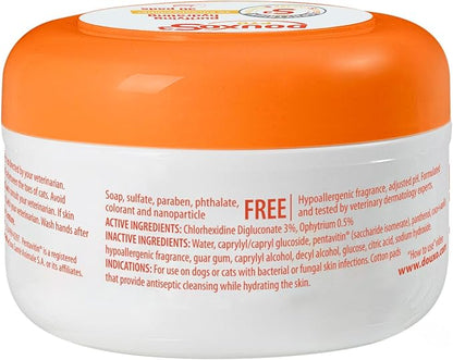 Douxo S3 Pyo Pads, Contains 3% Chlorhexidine &amp; 0.5% Ophytrium, Antiseptic &amp; Hydrating, For Bacterial or Yeast Skin Infections, For Dogs and Cats, 30 Pads