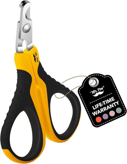 Mr. Pen Cat Nail Trimmer - Cat &amp; Dog Nail Clippers, Claw Trimmer - Orange/Black