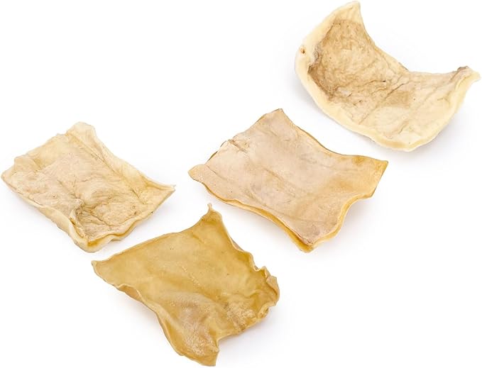 ValueBull USA Rawhide Chips, 4 Pound - Natural &amp; Safe, USA Beef Hide, Long Lasting, Chemical Free, No Artificial Flavors