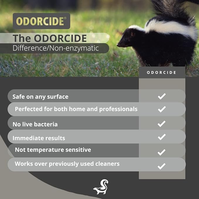 Skunk Off Pet Shampoo – Ready to Use Skunk Odor Remover for Dogs, Cats, Home, Carpet, Car &amp; More – Non-Enzymatic Skunk Shampoo Dogs – Pet Odor Eliminator for Skunk Odor (8 oz)