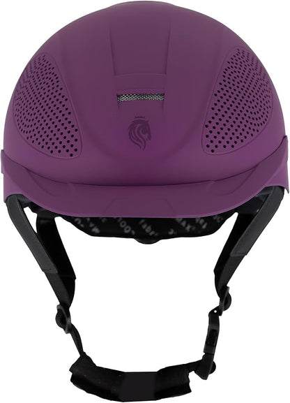 Equinavia Skylar Horse Riding Helmet – Lightweight Equestrian Helmet with Airflow Vents, Adjustable Dial &amp; Removable Liner, ASTM F1163-23/SEI Certified