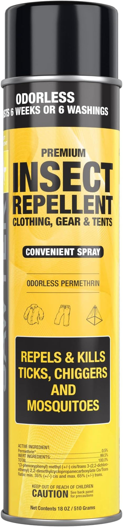 Sawyer Products Premium Permethrin Insect Repellent for Clothing, Gear &amp; Tents