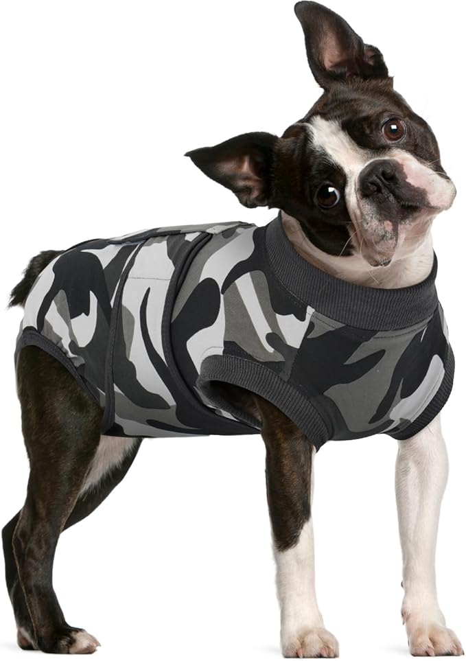 FUAMEY Dog Recovery Suit Male,Dogs Surgery Neuter Suits Puppy Spay Shirts for Female Protect Dog&