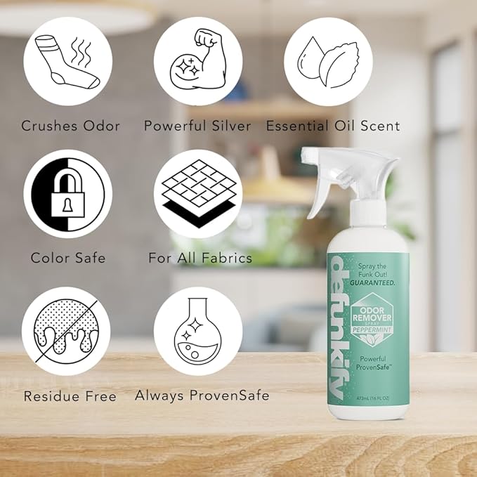Odor Remover Spray, 16oz (2-Pack). &