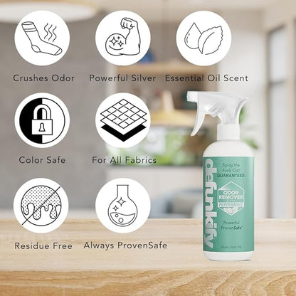 Odor Remover Spray, 16oz (2-Pack). &