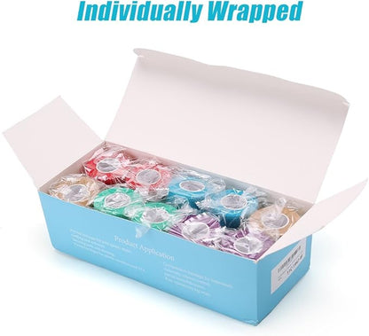 LotFancy Vet Wrap for Horses, 10 Pack, 3 inch by 5 Yards, Self Adhesive Bandage Wrap, Non-Woven Medical First Aid Tape for Pet Dog Cat Ankle Sprains &amp; Swelling, Horse Leg Wraps