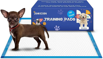 Large Puppy Pee Pads 22x36 Inch 100-Pack | Extra Absorbent Potty Training Pads for Dogs | Leakproof Quick-Dry &amp; Odor Blocking Pet Housebreaking Supplies
