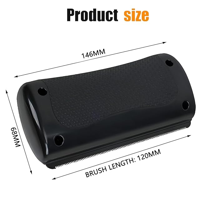 Deshedding Brush - Dog Brush for Shedding &amp; Pet Hair Removal Tool, Double Sided Grooming Brush - Dog &amp; Cat Grooming Supplies for Long Short Hair