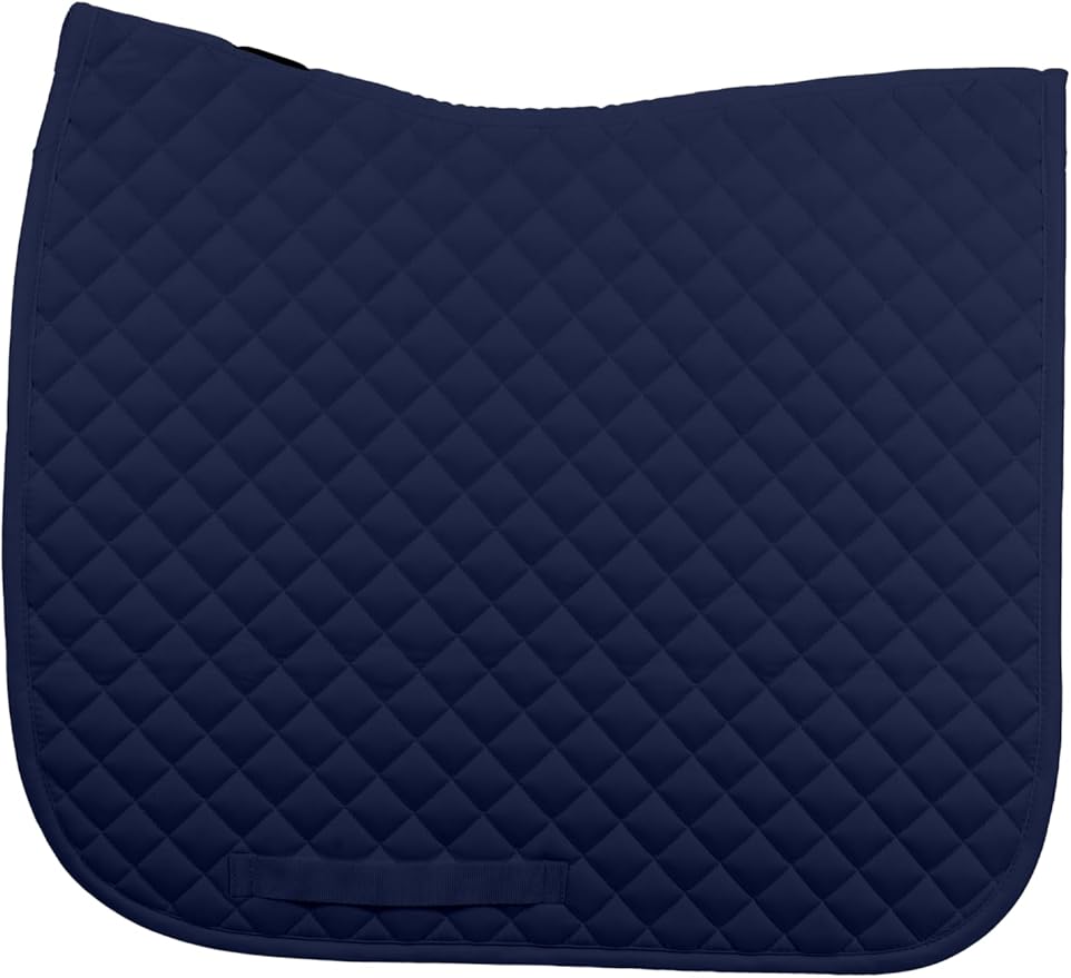 Equinavia Harstad Dressage Saddle Pad | Classic &amp; Durable | Moisture-Wicking Tricot Backing