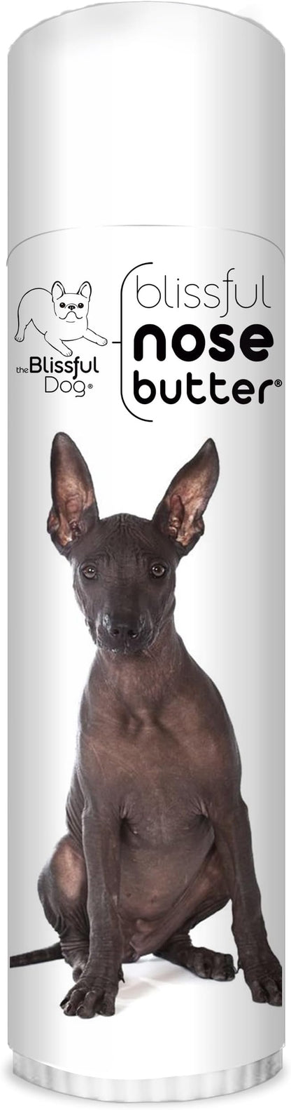 The Blissful Dog Xoloitzcuintli Nose Butter for Dry, Cracked Skin, Lick-Safe Dog Nose Balm with Moisturizing Shea Butter, Almond, Olive, and Essential Oils, Pet Supplies, Uncented, 0.50 oz.