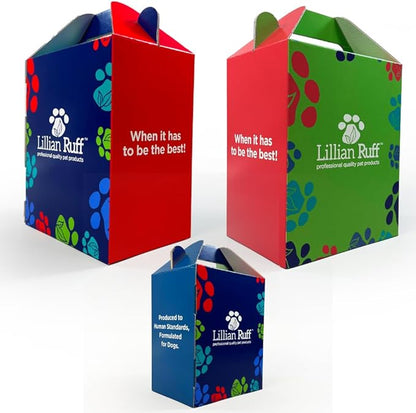 Lillian Ruff Starter Pack Gift Set for Dogs | Oatmeal Shampoo, Oatmeal Conditioner, Waterless Shampoo Citrus, Ear Cleaner &amp; Otic Wax Solvent, Breath Spray, Leash Clip Waste Bag Dispenser with 15 Bags