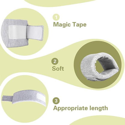 Cat Neck Brace, Breathable &amp; Adjustable Cone Collar After Surgery Recovery Anti-Scratch Anti-Lick Protection, Cat Cone Collar for Small Medium Dogs Puppies Kittens (Grey, S)