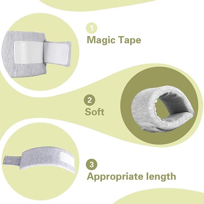 Cat Neck Brace, Breathable &amp; Adjustable Cone Collar After Surgery Recovery Anti-Scratch Anti-Lick Protection, Cat Cone Collar for Small Medium Dogs Puppies Kittens (Grey, M)