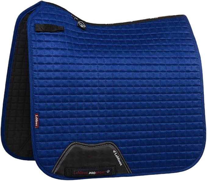 LeMieux Suede Dressage Square - English Saddle Pads for Horses - Equestrian Riding Equipment and Accessories