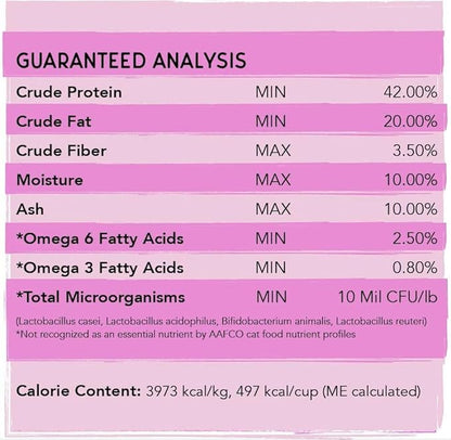 Blackwood Bounty Dry Cat Food, Red Meat Recipe for All Life Stages, 10 Pound Bag, High Protein, Grain Free