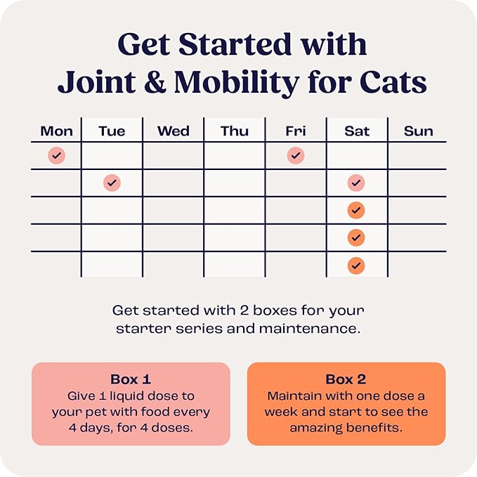 Summit Feline Pain Relief Supplement Inflammation Hip &amp; Joint Support Vitamin for Cats - Natural Chrondroitin with Liposomal Delivery for Arthritis - Drug Free - All Ages