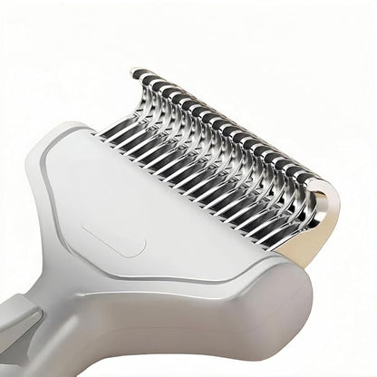Undercoat Rake for Dogs &amp; Cats, Deshedding Brush for long haired pets,Dog Brush for Shedding with Release Button,Best Cat Undercoat Brush&amp;Deshedding Tool for Grooming