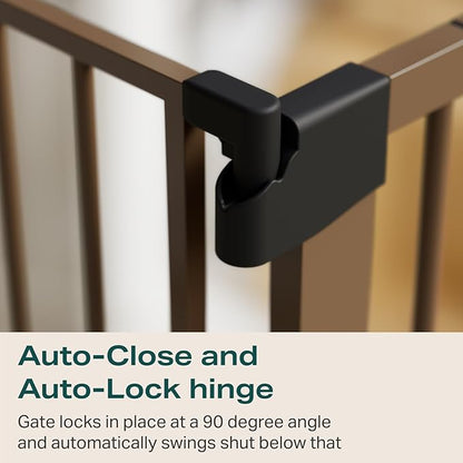 Cumbor 29.7-46" Baby Gate for Stairs, Mom&