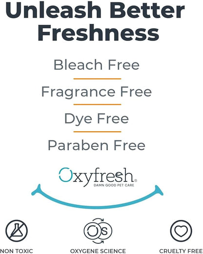 Oxyfresh Advanced Pet Stain Remover &amp; Urine Odor Eliminator – Fast Acting Pet Odor Eliminator for All Surfaces - Best Way to Remove Stains - Dog &amp; Cat Urine Neutralizer