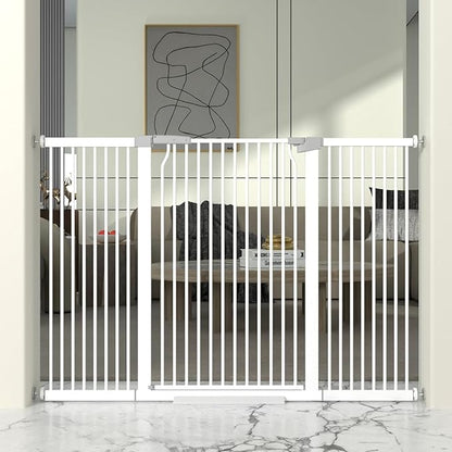 41" Extra Tall Cat Gate for Doorway, 54.5-60.2&